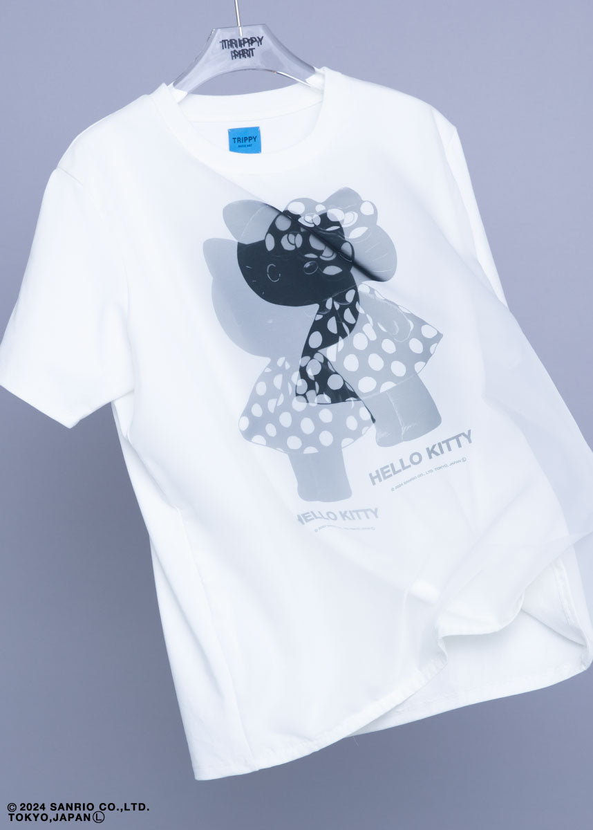 HELLO KITTY DOTS ONEPIECE WHITE TR-029