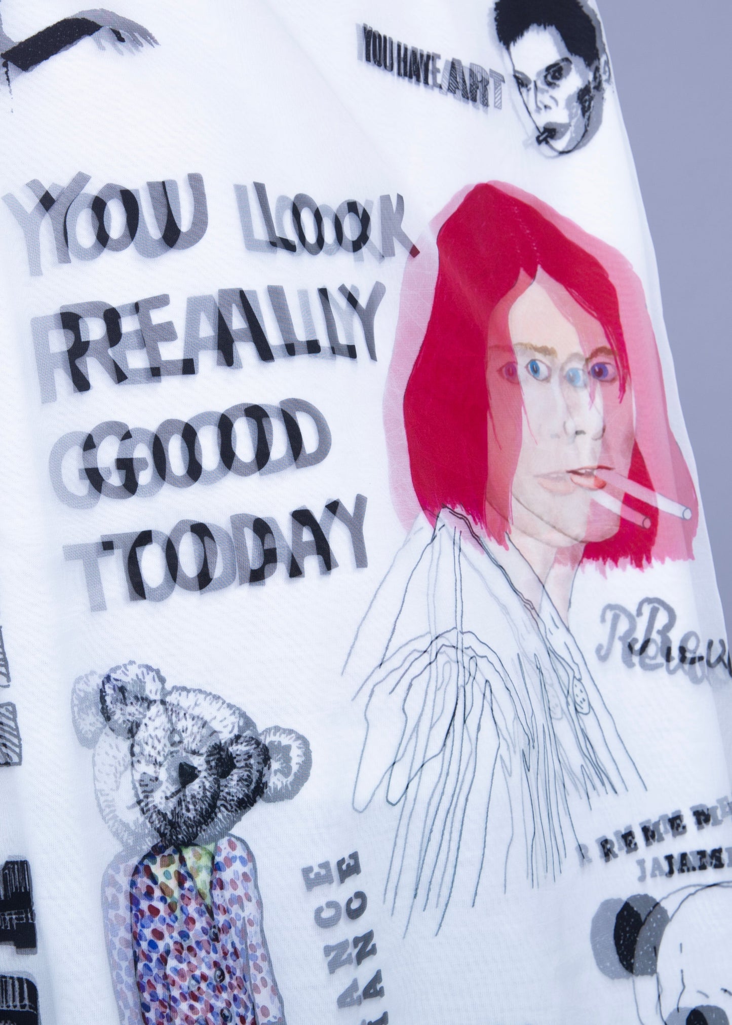 KURT COBAIN ART TR-011 WHITE