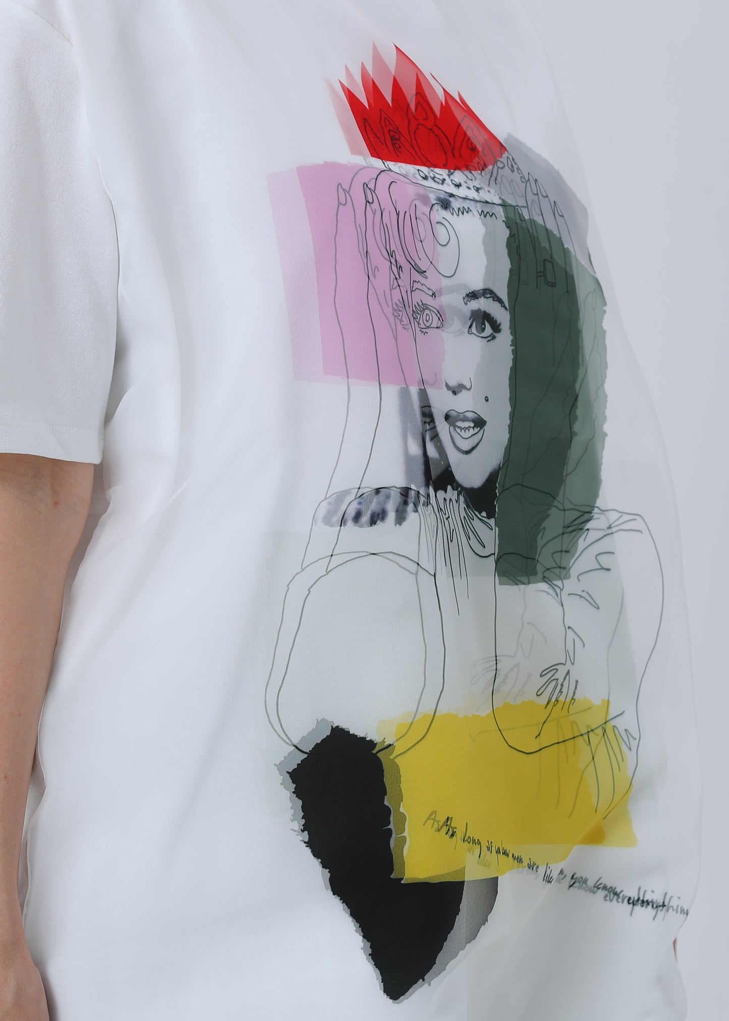 MONROE AS A QUEEN TR-066 WHITE