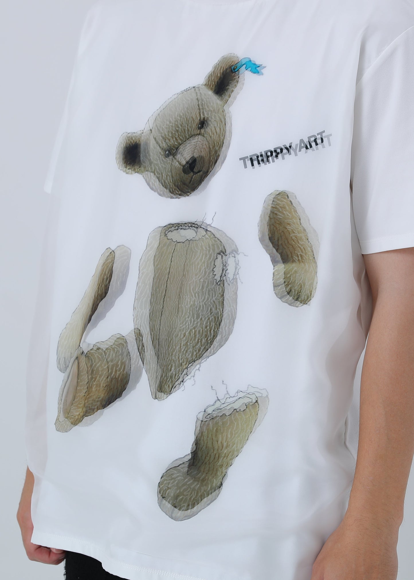 TEDDY BEAR TR-093 WHITE