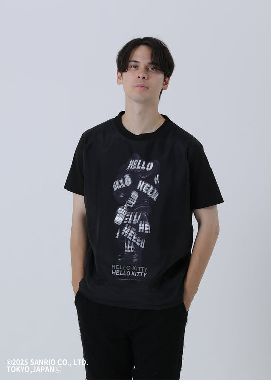 HELLO KITTY "HELLO-HOODIE" BLACK TR-054