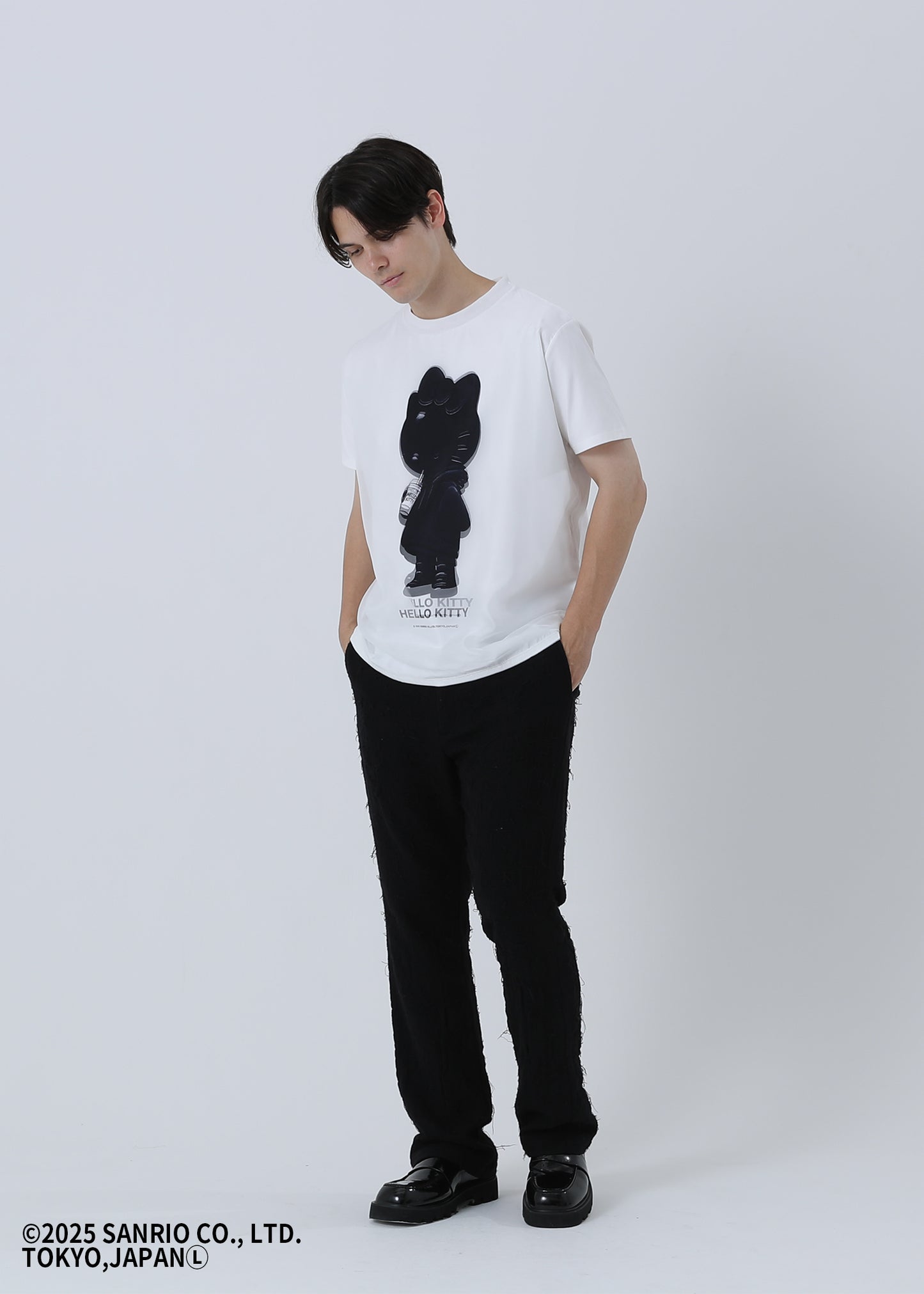 HELLO KITTY "HOODIE" WHITE TR-048