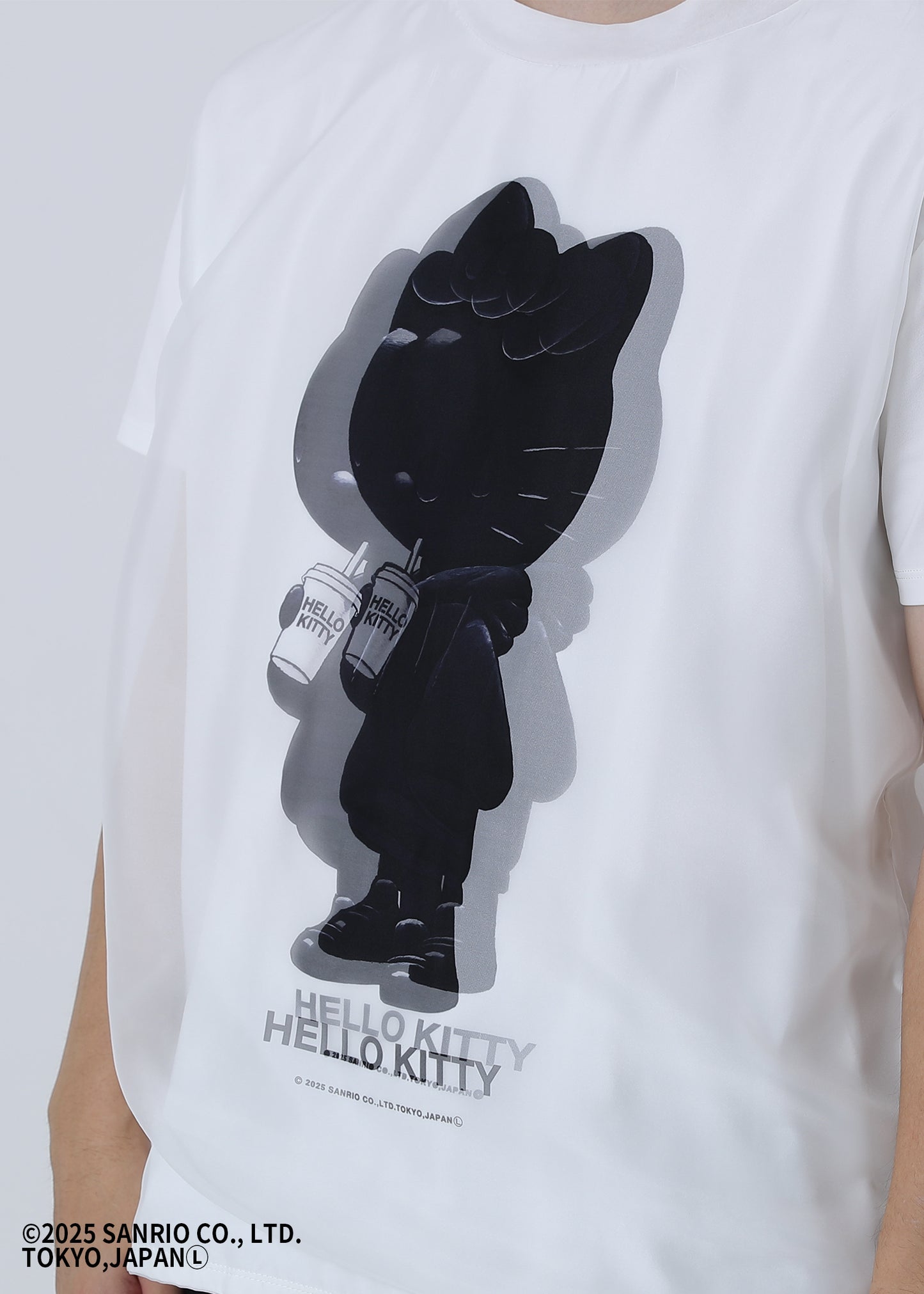 HELLO KITTY "HOODIE" WHITE TR-048