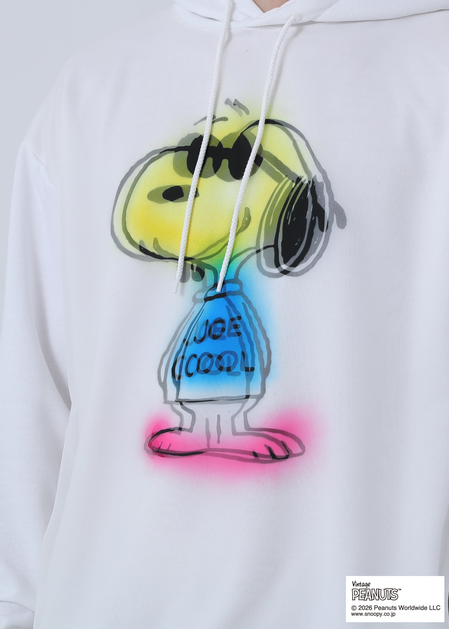 PEANUTS SNOOPY JOE COOL TR-058 WHITE