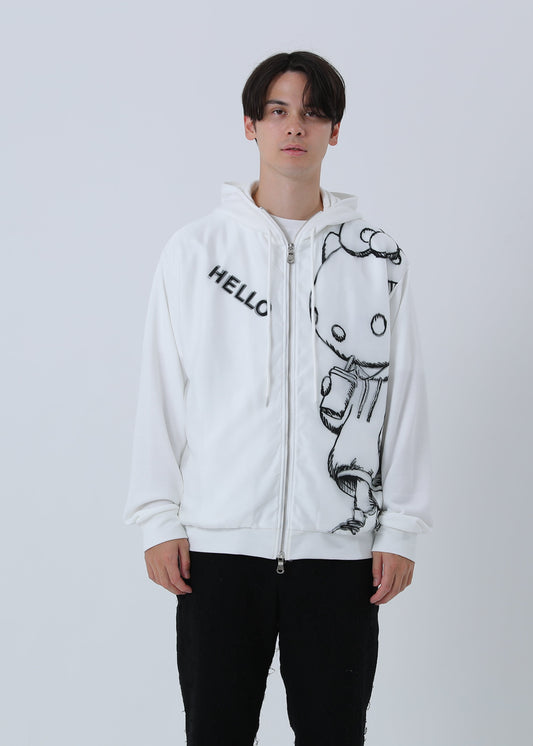 KITTY SKETCH TR-103 WHITE