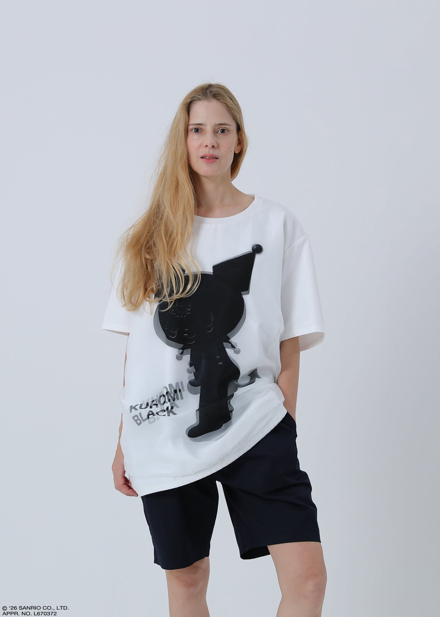 KUROMI T-SHIRT TR-096 WHITE