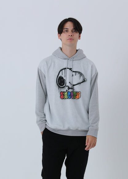 PEANUTS SNOOPY SPRAY ART TR-057 GRAY