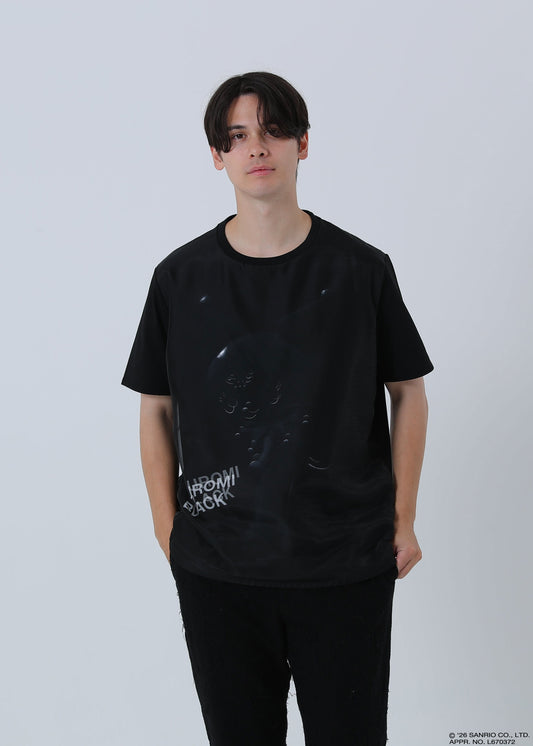 KUROMI T-SHIRT BLACK TR-096 BLACK