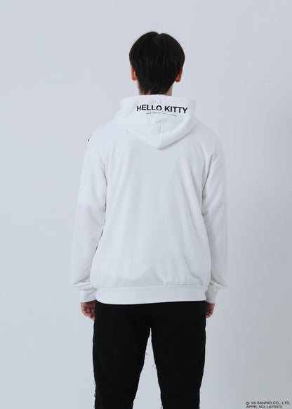 HELLO KITTY ZIP PARKA SKETCH TR-103 WHITE