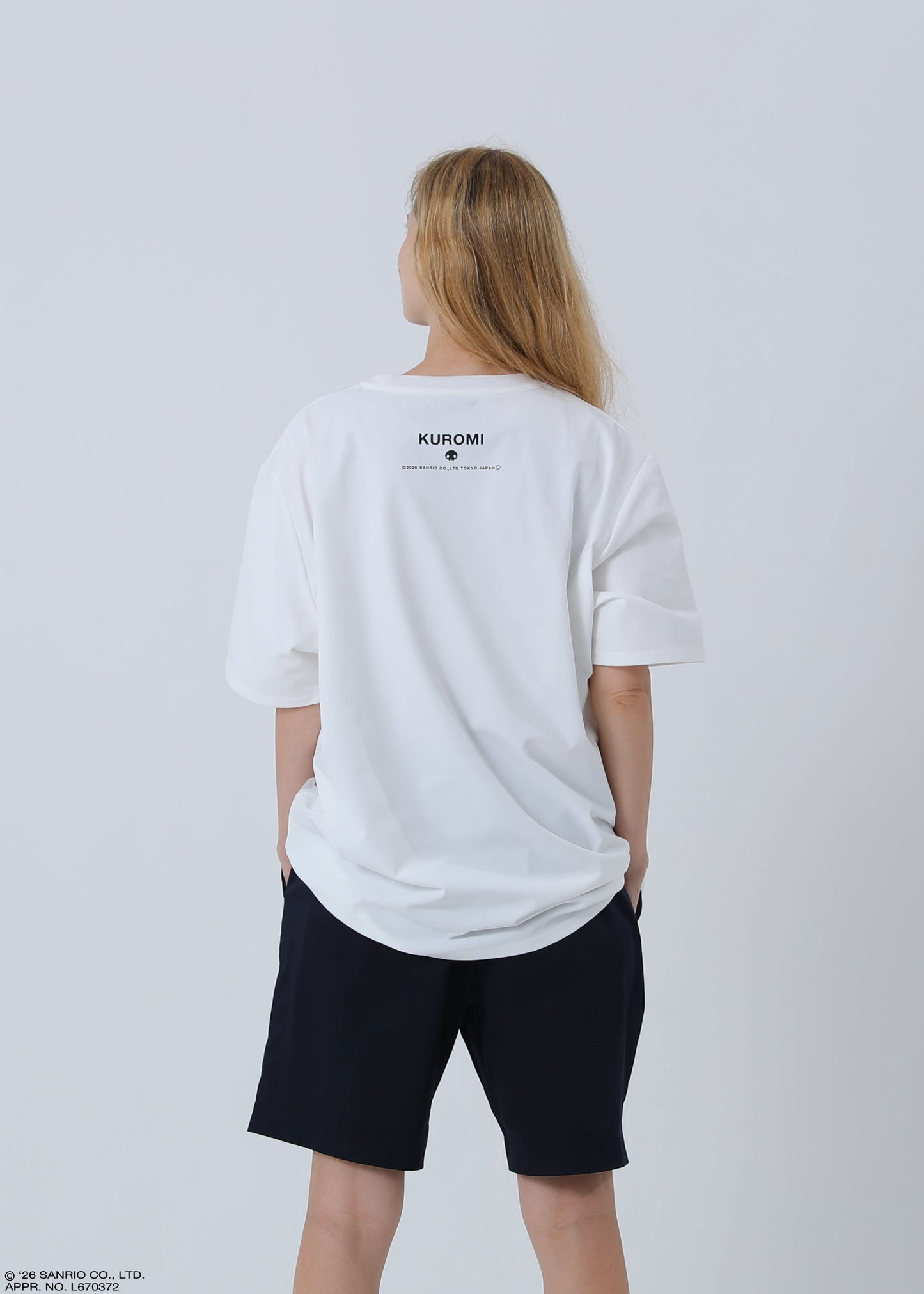 KUROMI T-SHIRT TR-096 WHITE