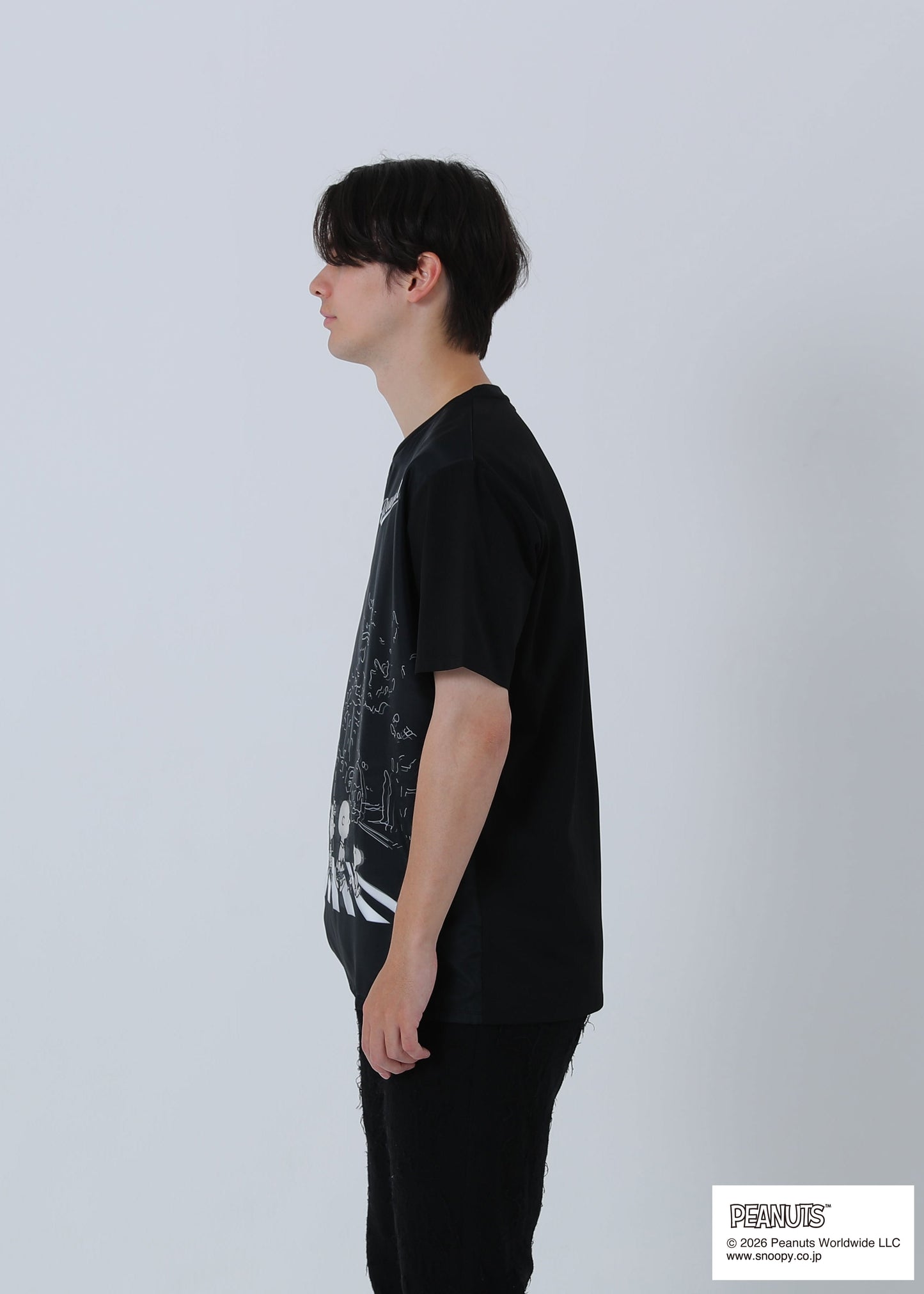 PEANUTS CROSS THE STREET TR-098 BLACK