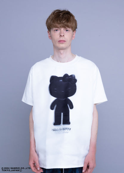 T-SHIRT HELLO KITTY BLACK TR-026(white)