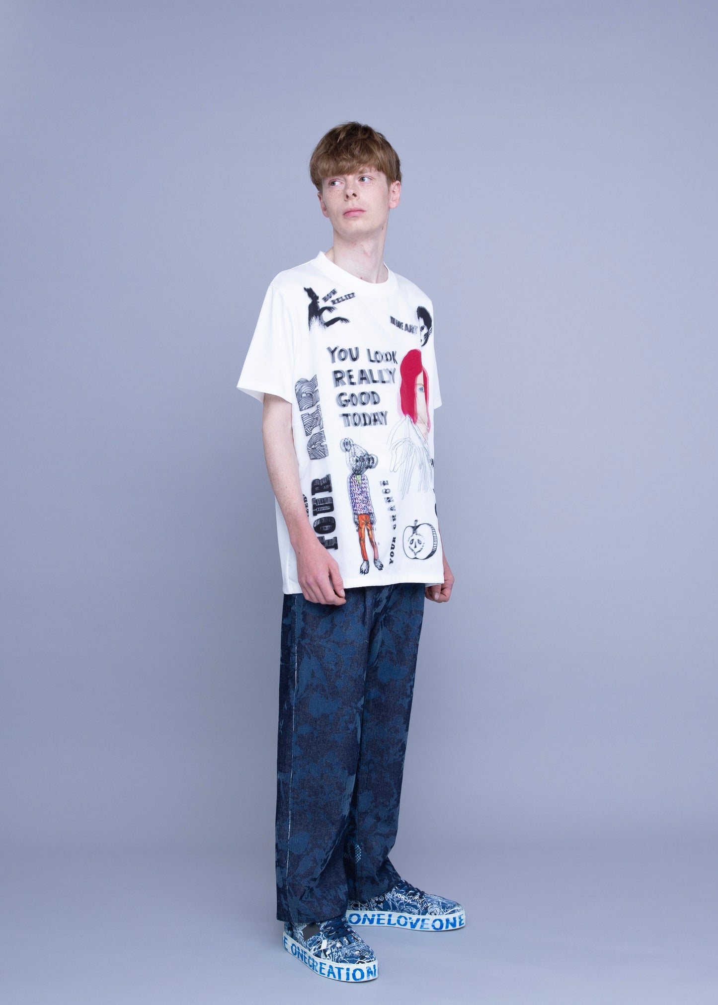 KURT COBAIN ART TR-011 WHITE