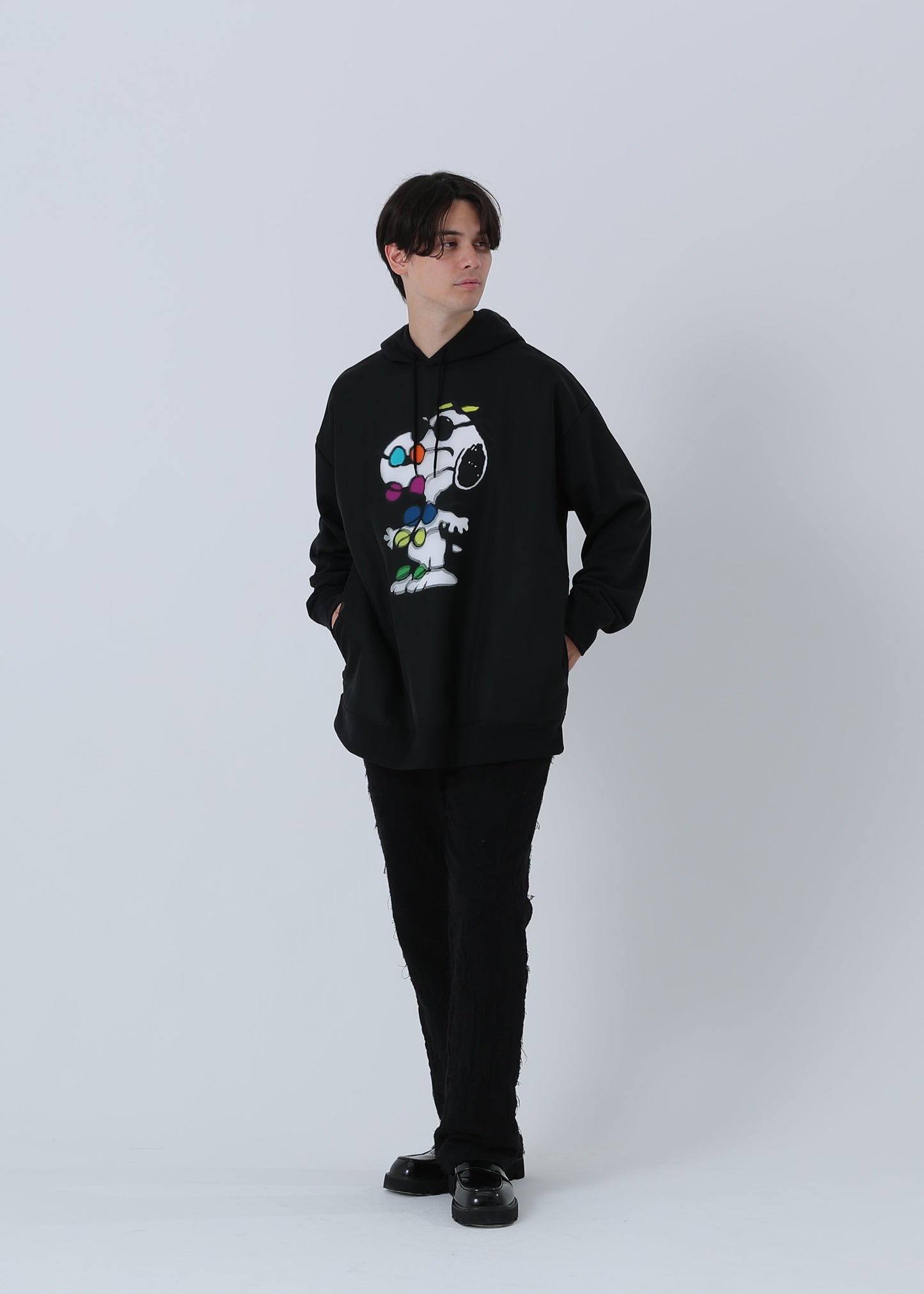 PEANUTS SNOOPY SUNGLASS TR-059 BLACK