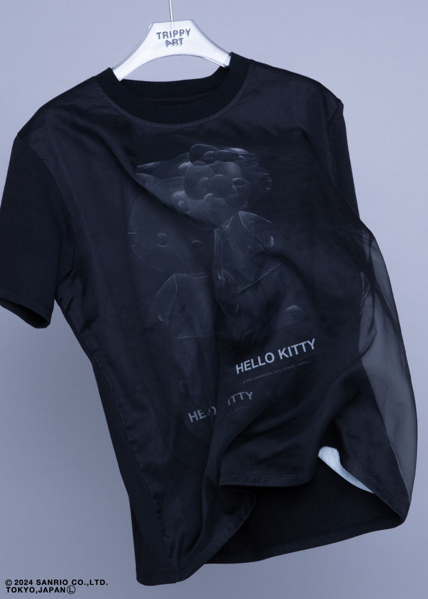 T-SHIRT HELLO KITTY BLACK TR-026(black)