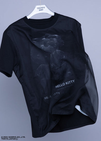 T-SHIRT HELLO KITTY BLACK TR-026(black)