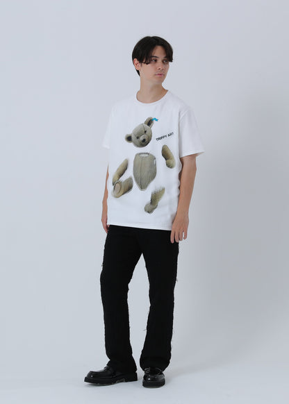 TEDDY BEAR TR-093 WHITE