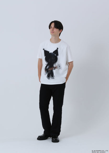 KUROMI T-SHIRT GUITAR TR-097 WHITE