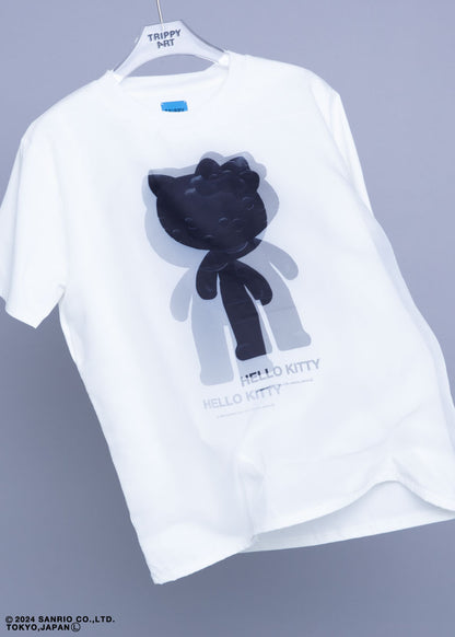 T-SHIRT HELLO KITTY BLACK TR-026(white)