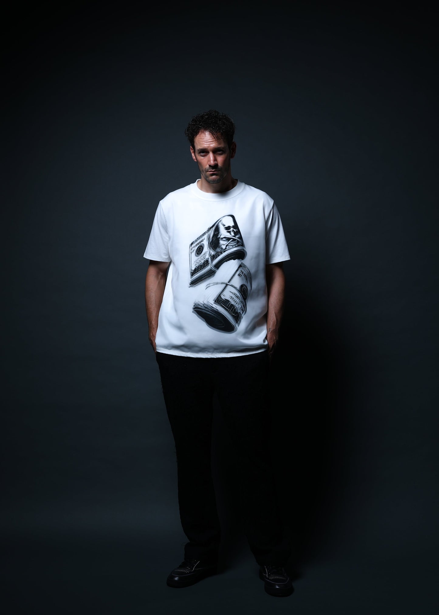 COLLABORATION TEE $1,000 TRMM-002-WHITE