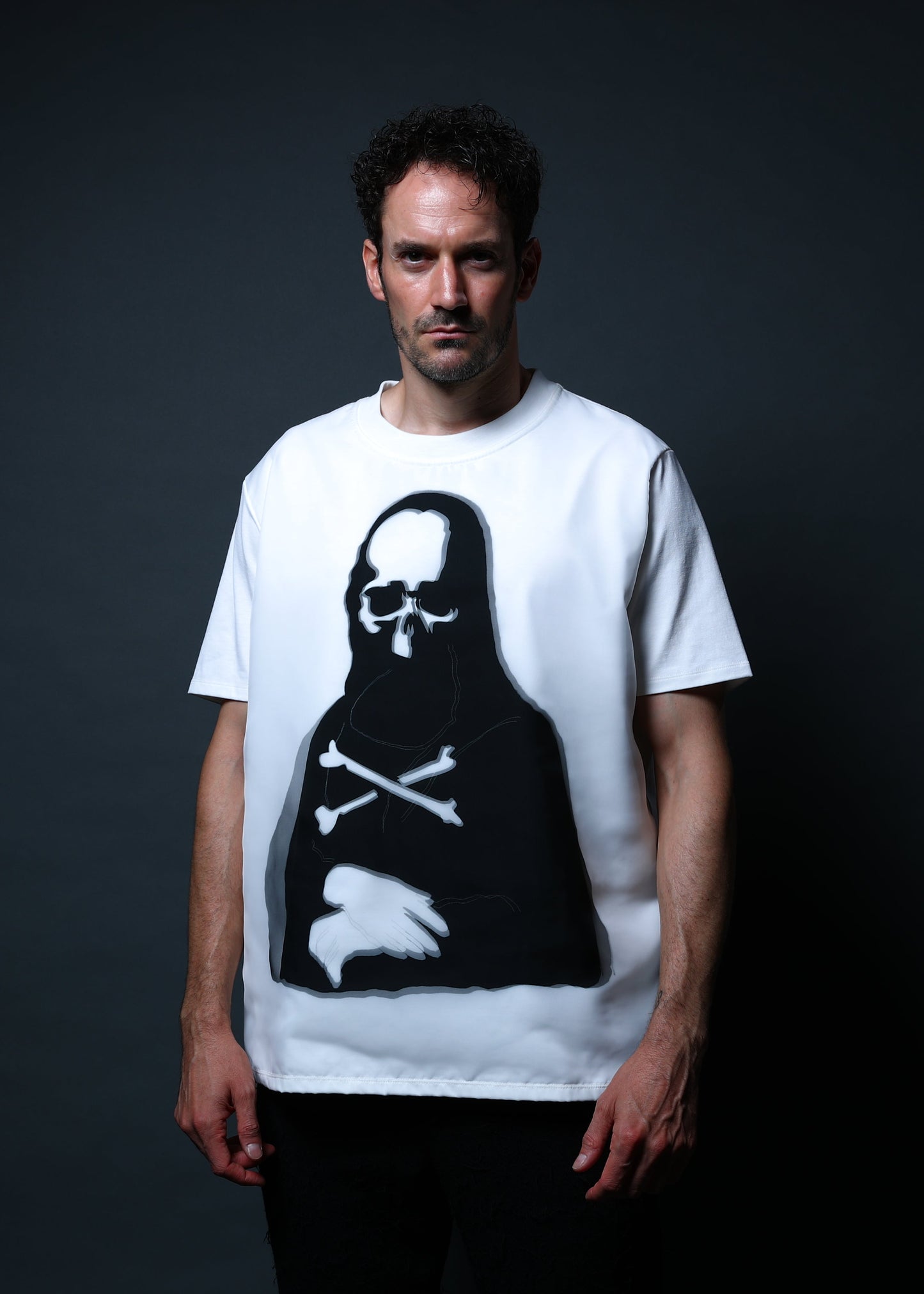 COLLABORATION TEE MONALIZA TRMM-001-WHITE