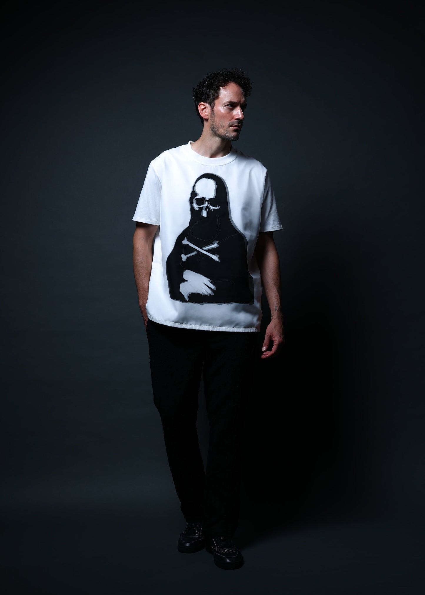 COLLABORATION TEE MONALIZA TRMM-001-WHITE