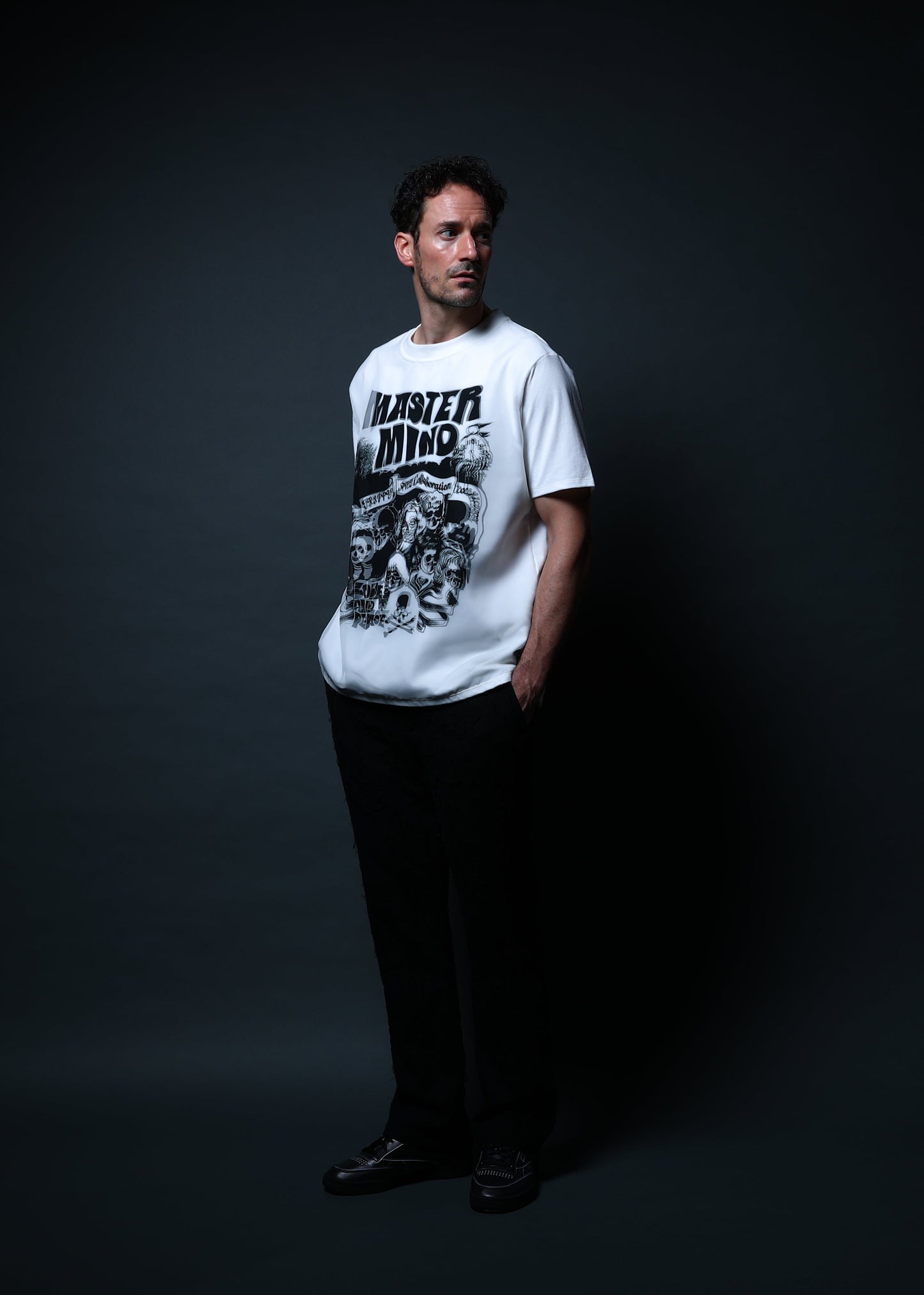 COLLABORATION TEE ROCK STARS TRMM-003-WHITE