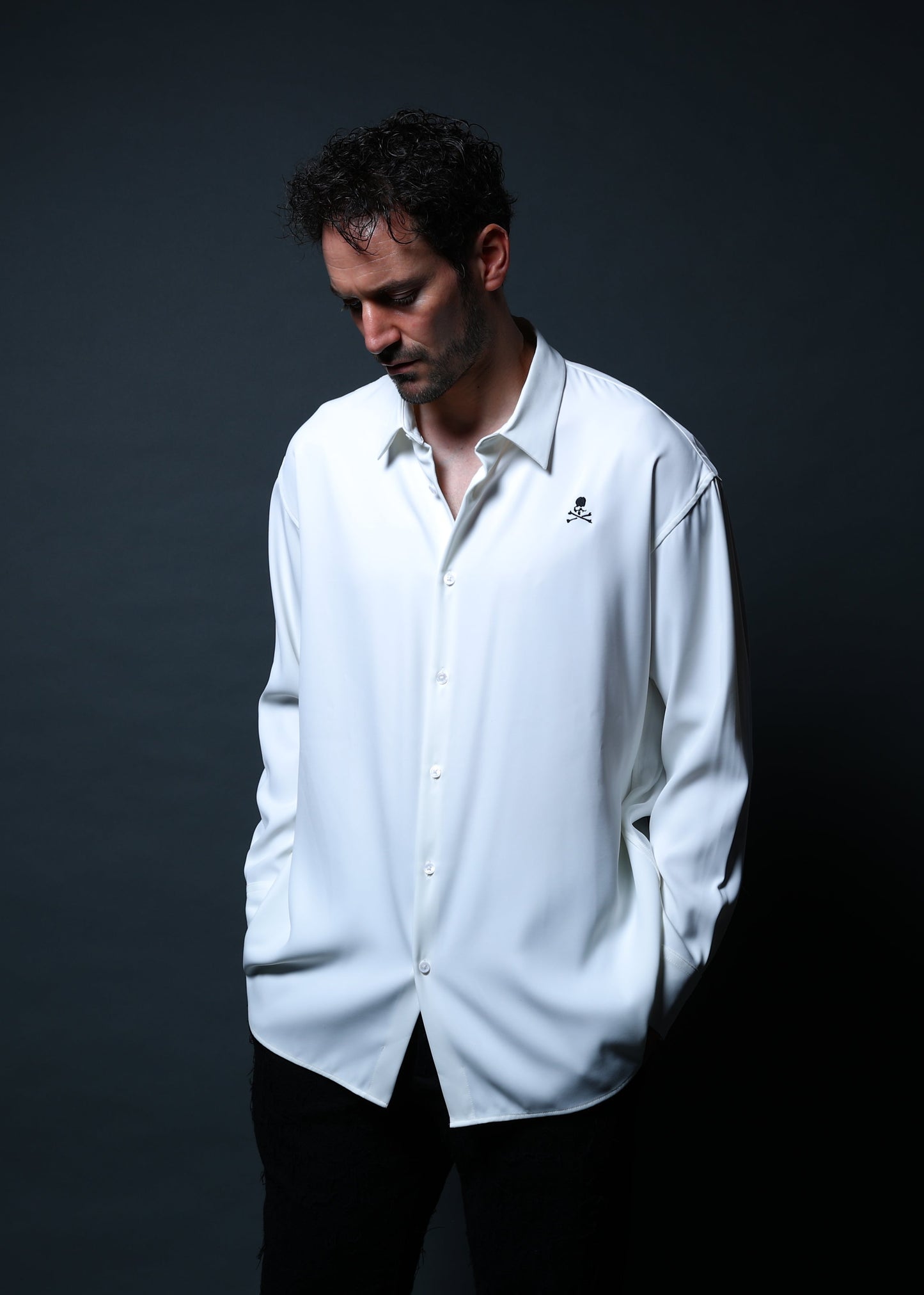 COLLABORATION SHIRTS ROCK STARS TRMM-004-WHITE