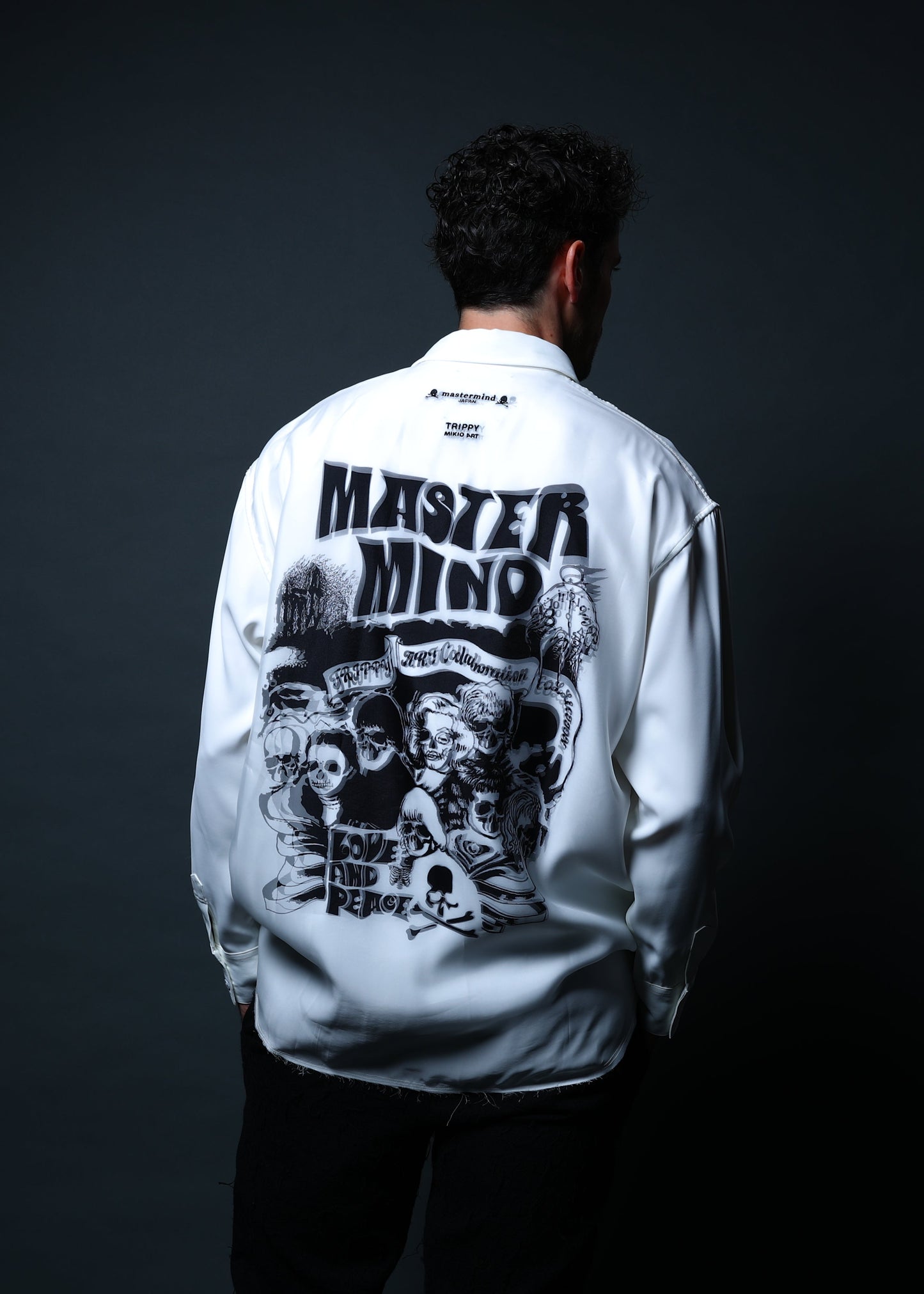 COLLABORATION SHIRTS ROCK STARS TRMM-004-WHITE