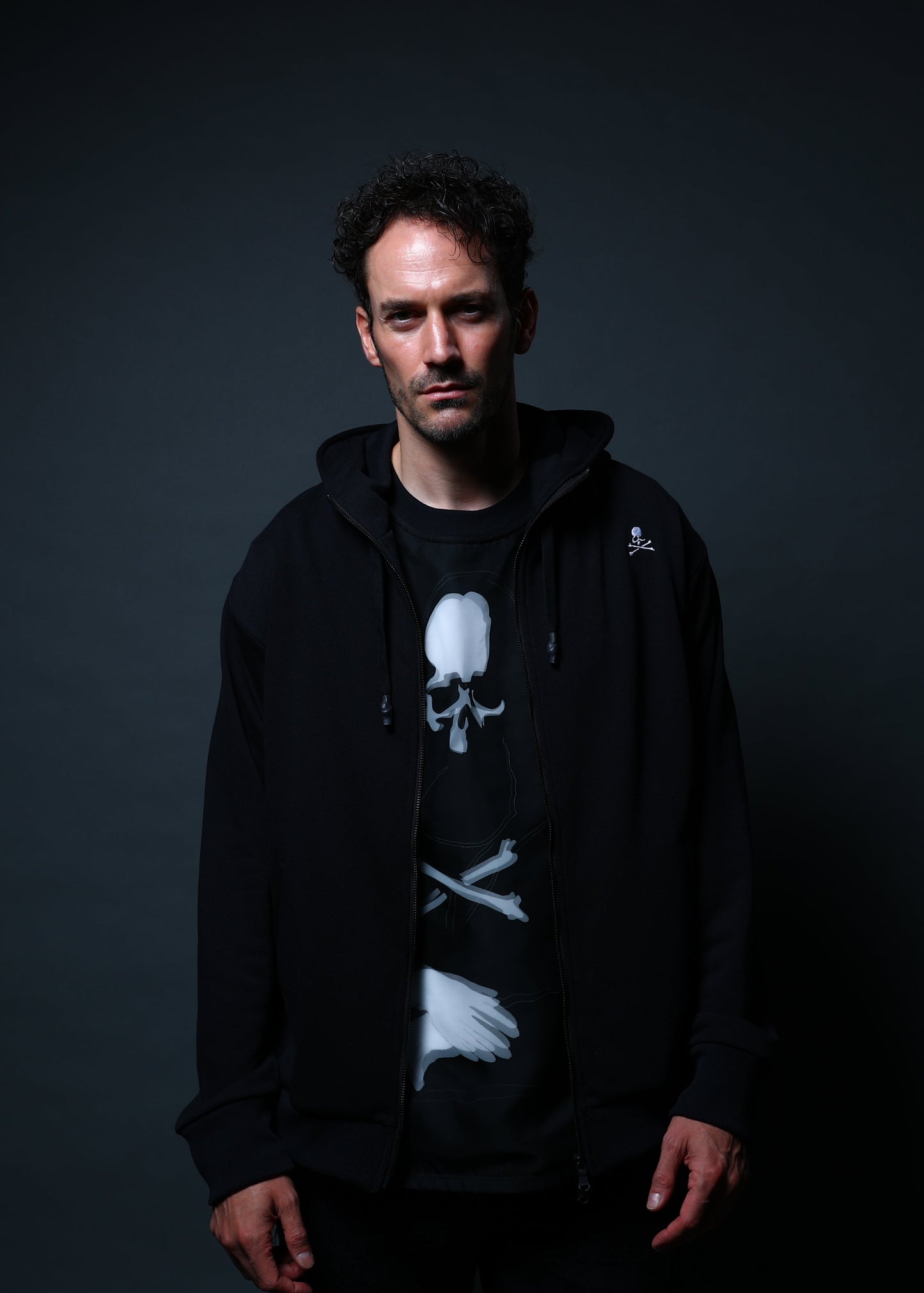 COLLABORATION PARKA ROCK STARS TRMM-005-BLACK