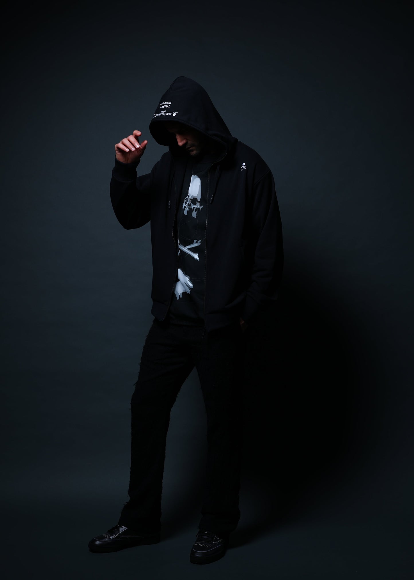 COLLABORATION PARKA ROCK STARS TRMM-005-BLACK