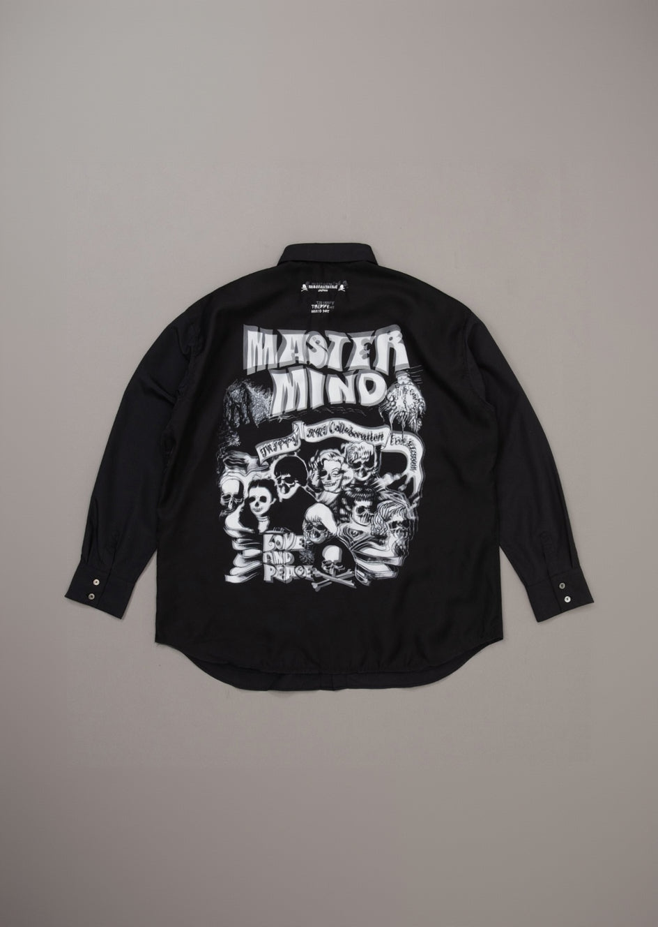 COLLABORATION SHIRTS ROCK STARS TRMM-004-BLACK