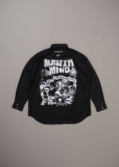 COLLABORATION SHIRTS ROCK STARS TRMM-004-BLACK