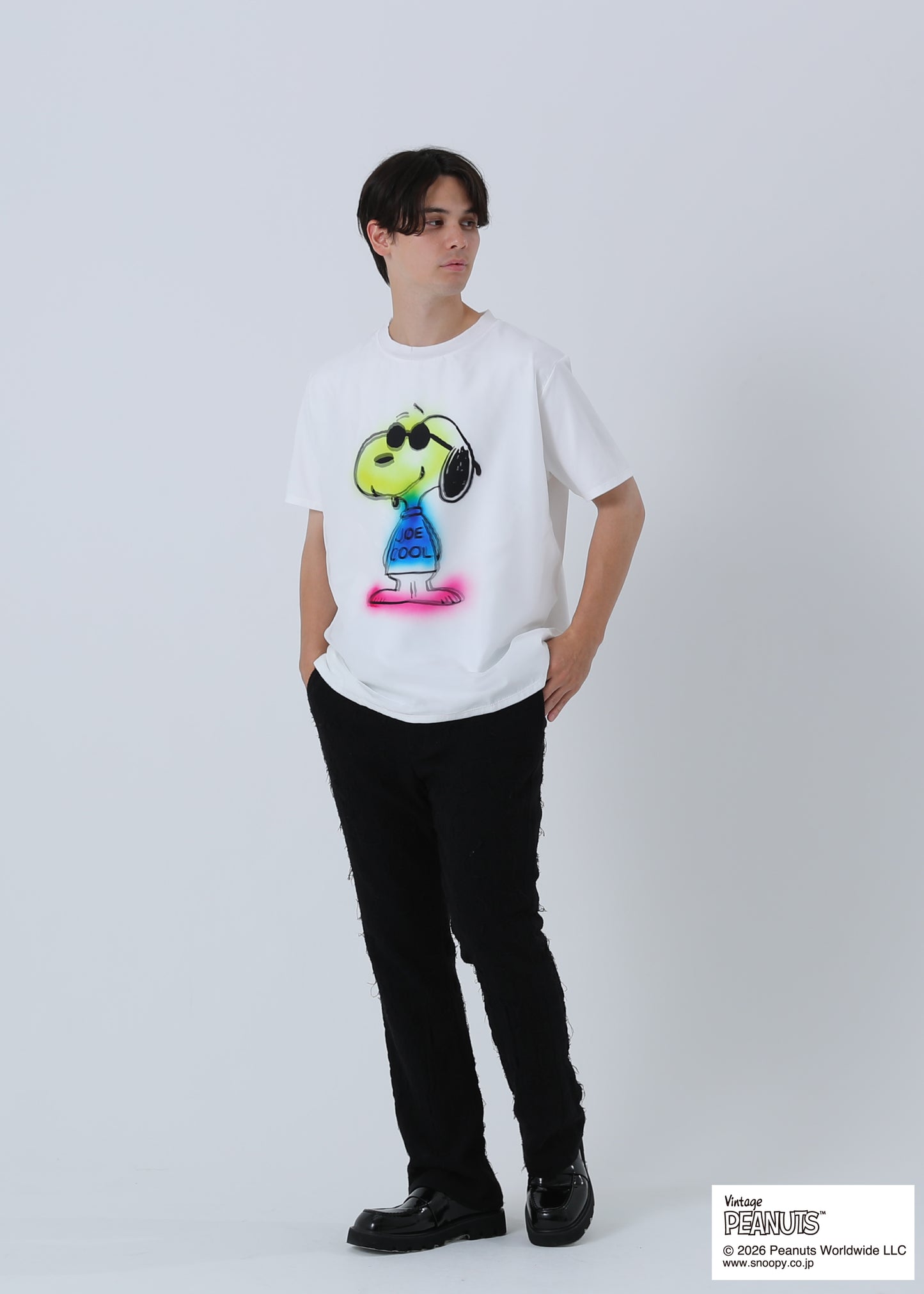 PEANUTS SNOOPY JOE COOL TR-055 WHITE