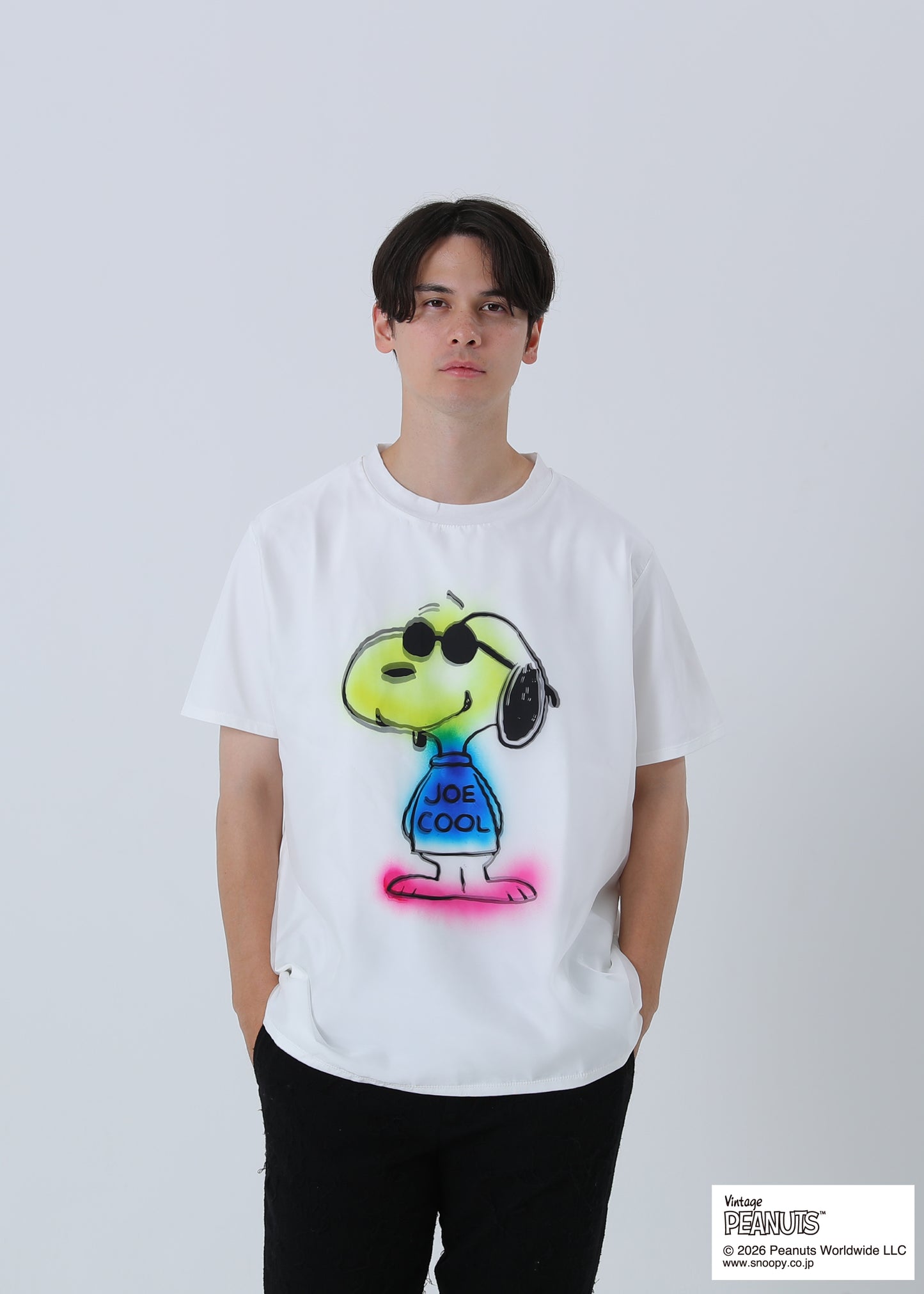PEANUTS SNOOPY JOE COOL TR-055 WHITE