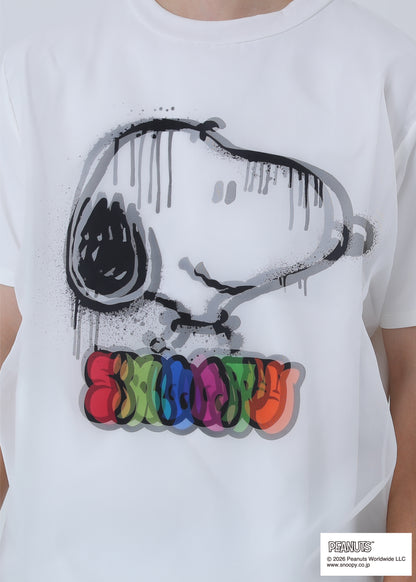 PEANUTS SNOOPY SPRAY ART TR-056 WHITE